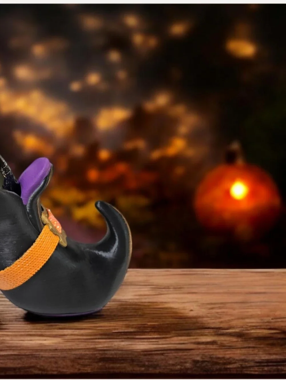 3D Printed Witch High Heel Wine Bottle Holder Halloween Bar Kitchen Decor Gift
